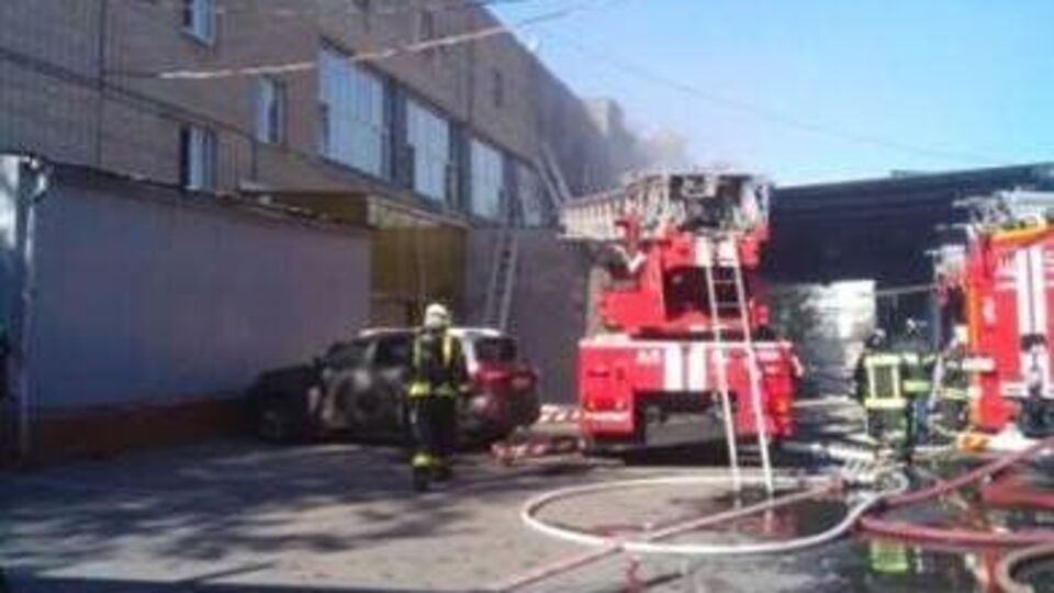 Ликвидация пожара заняла около двух часов