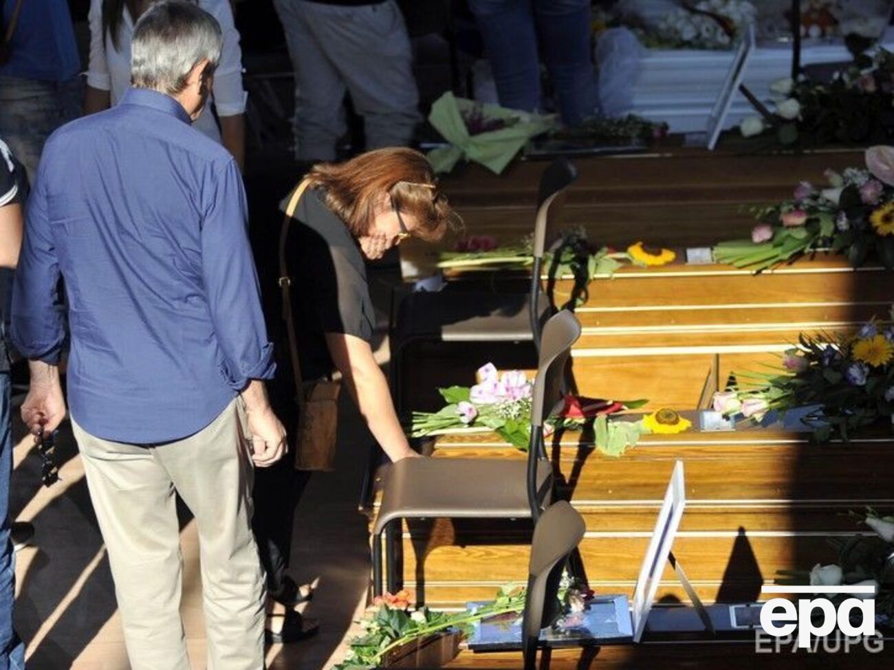 В Италии хоронят жертв землетрясения