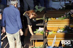 В Италии хоронят жертв землетрясения