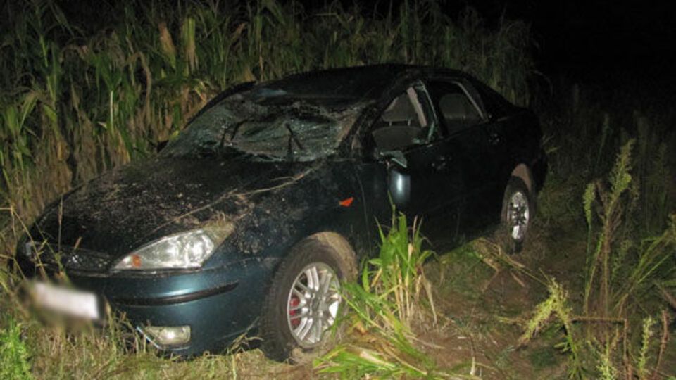 Ford Focus после аварии