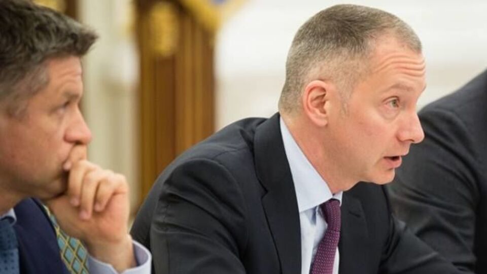 Шимкив (слева) и Ложкин на заседании Нацсовета реформ