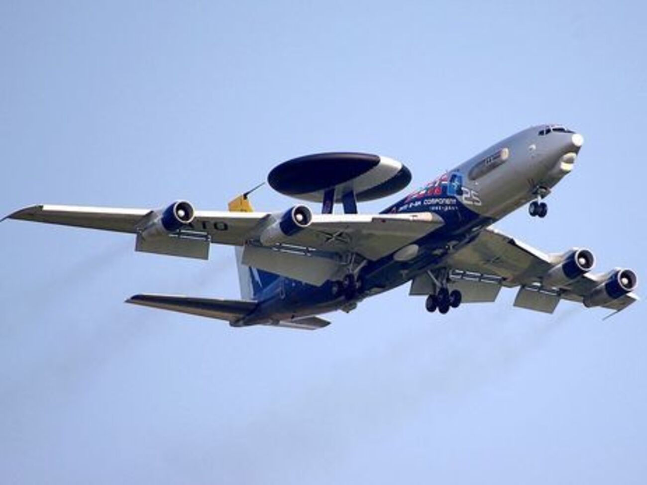 AWACS могут использоваться как летающие командные пункты