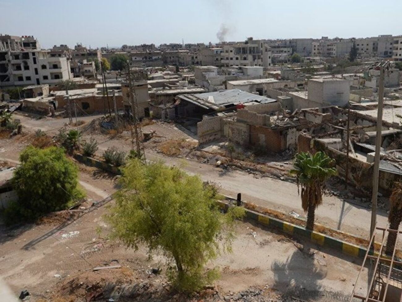 Дарайю покинули и боевики, и мирные жители