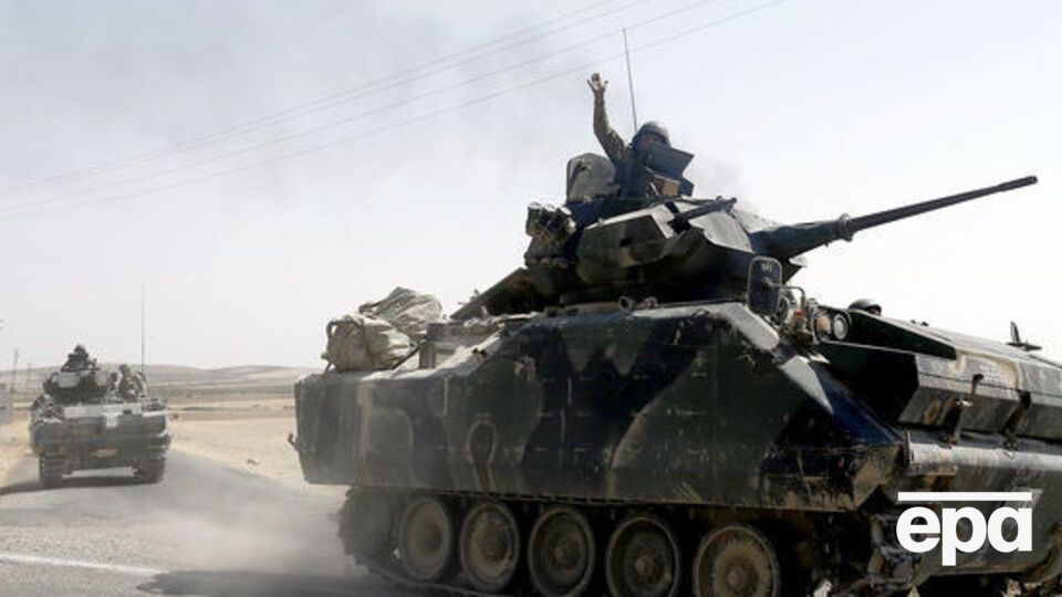 Курды атаковали турецкие танки