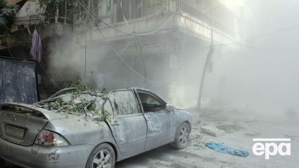 В одном из районов Алеппо был нанесен авиаудар по похоронной процессии