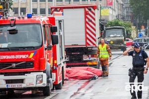 Полиция Брюсселя выясняет причины взрыва, приведшего к пожару возле института криминологии