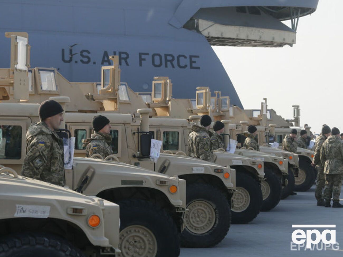 Наиболее существенная помощь прибыла из США