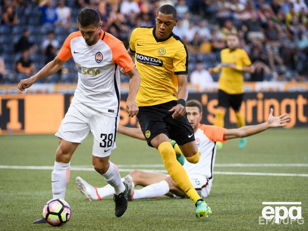 "Шахтер" сыграет ответный матч против "Янг Бойз"