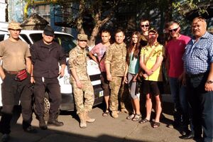 Поисковая группа, работавшая в Одесской области