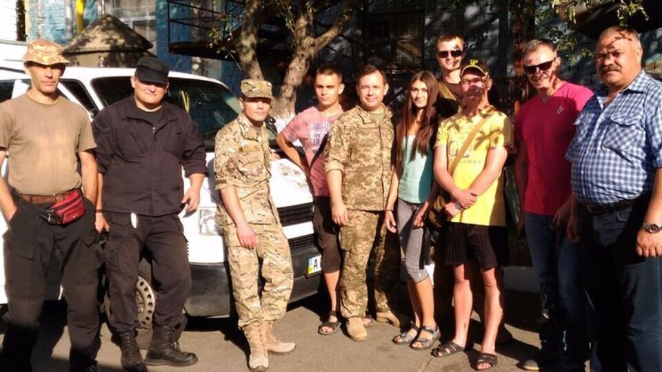 Поисковая группа, работавшая в Одесской области
