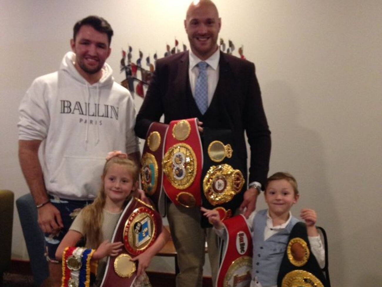 Хьюи и Тайсон Фьюри