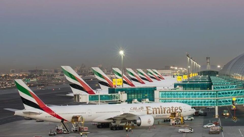 Самолеты Boeing в аэропорту Дубая