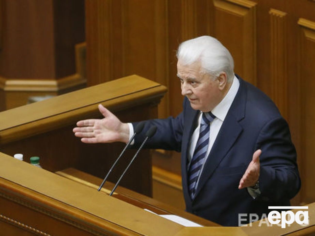Кравчук считает, что Порошенко и Путину нужно лично провести переговоры