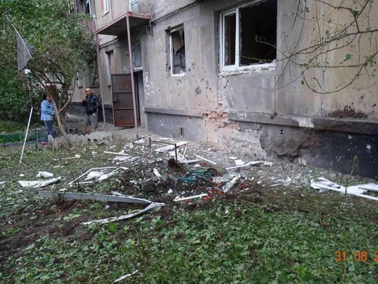 В Счастье повреждены несколько домов