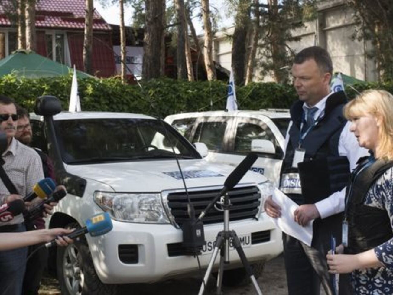 База спецмиссии в Счастье открылась в мае этого года