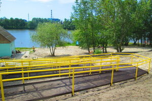 Общая длина конструкции достигает 50 метров