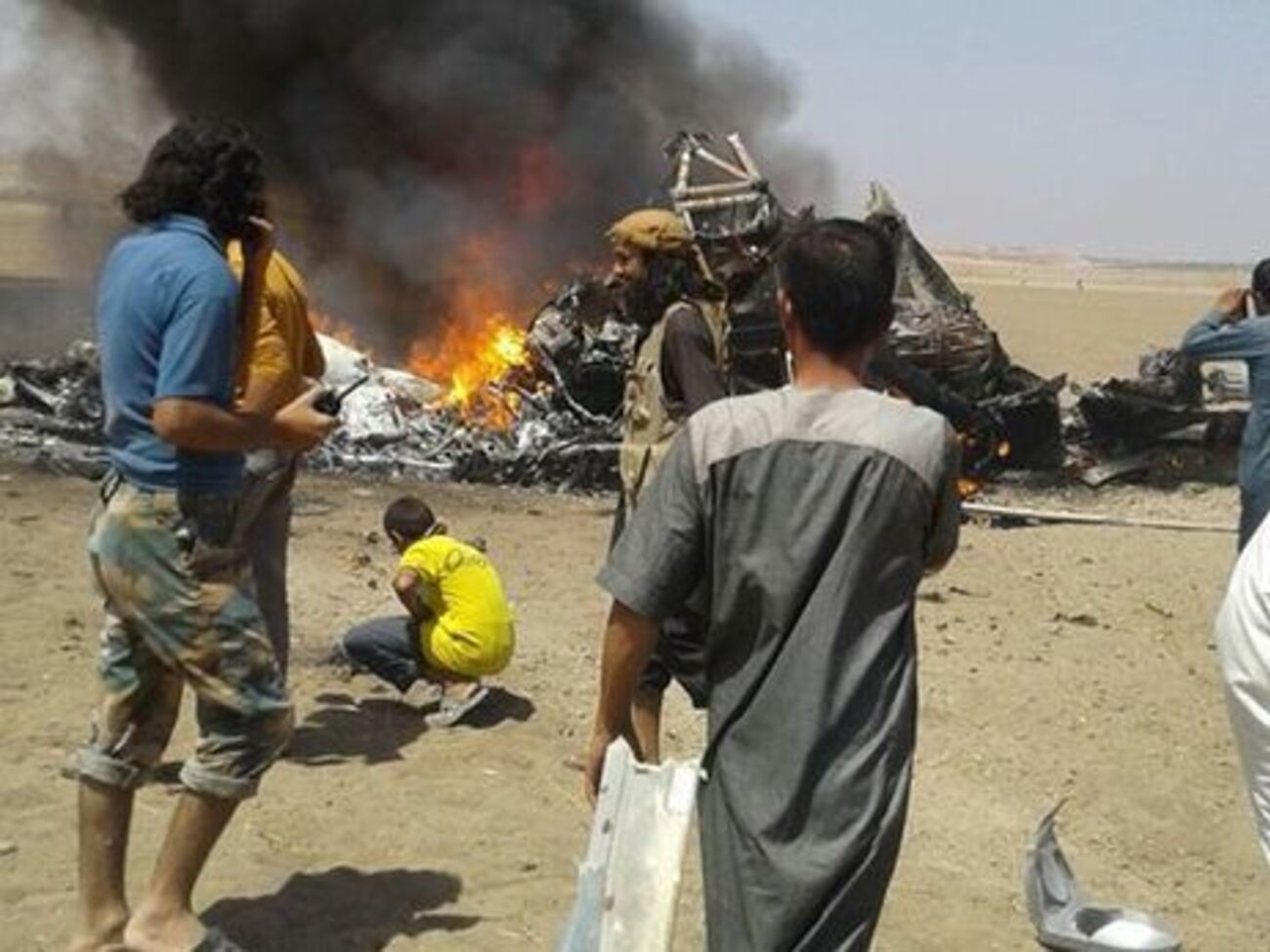 Российский вертолет Ми-8 был сбит в Сирии 1 августа