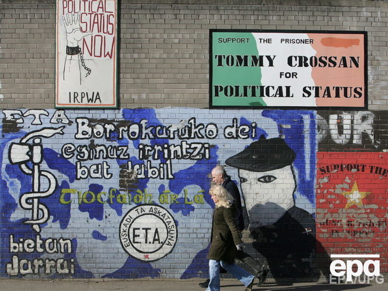 Арест напомнил об Ольстерском конфликте, унесшем множество жизней