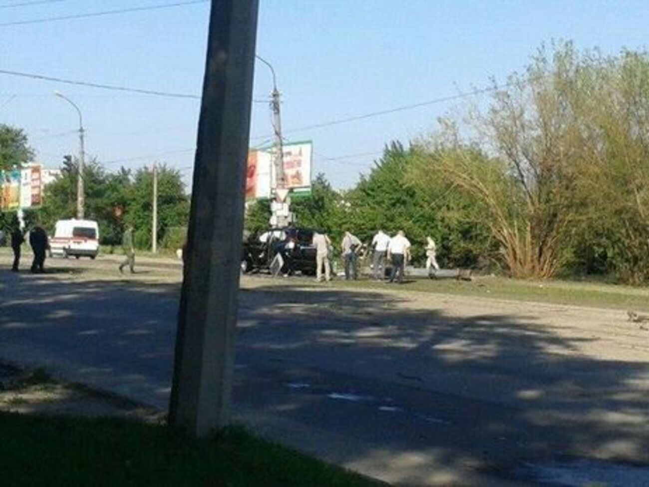 Сегодня в Луганске было совершено покушение на главаря "ЛНР" Плотницкого