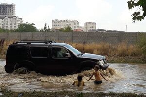 После ливня затопило Севастополь