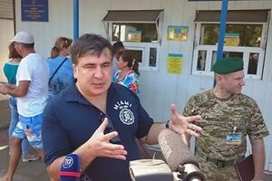 Саакашвили посетил пропускной пункт "Маяки" на границе с Молдовой