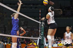 Екатерина Косьяненко (слева) побила рекорд кубинских волейболисток