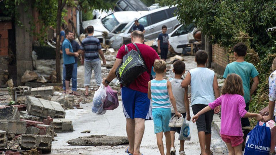 В Македонии жертвами стихии стало 20 человек. Фоторепортаж