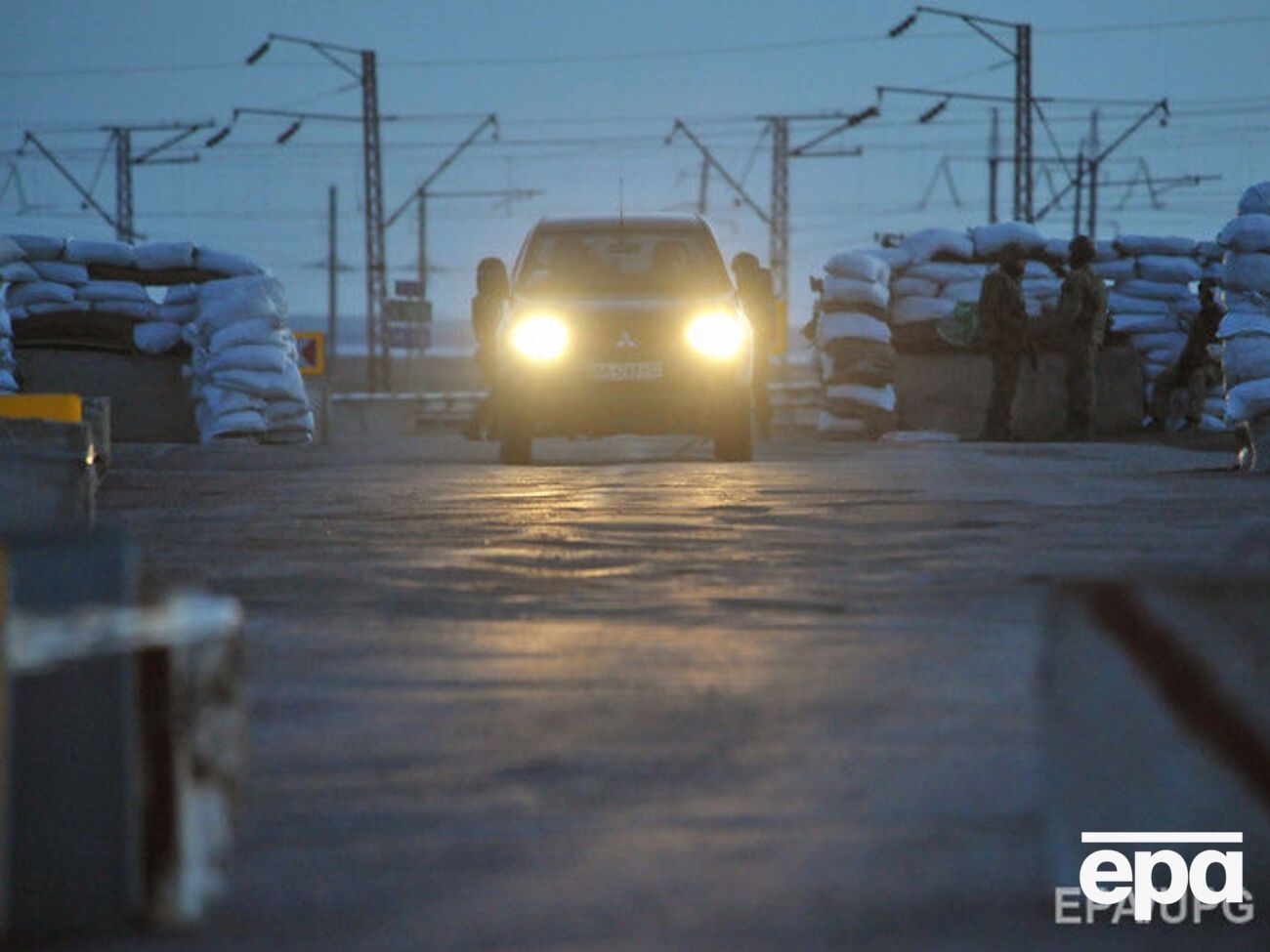 Российские военные заблокировали КПП "Каланчак"