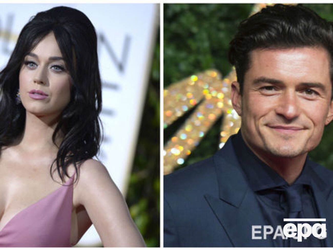 Перри и Блум проявили страсть на пляже