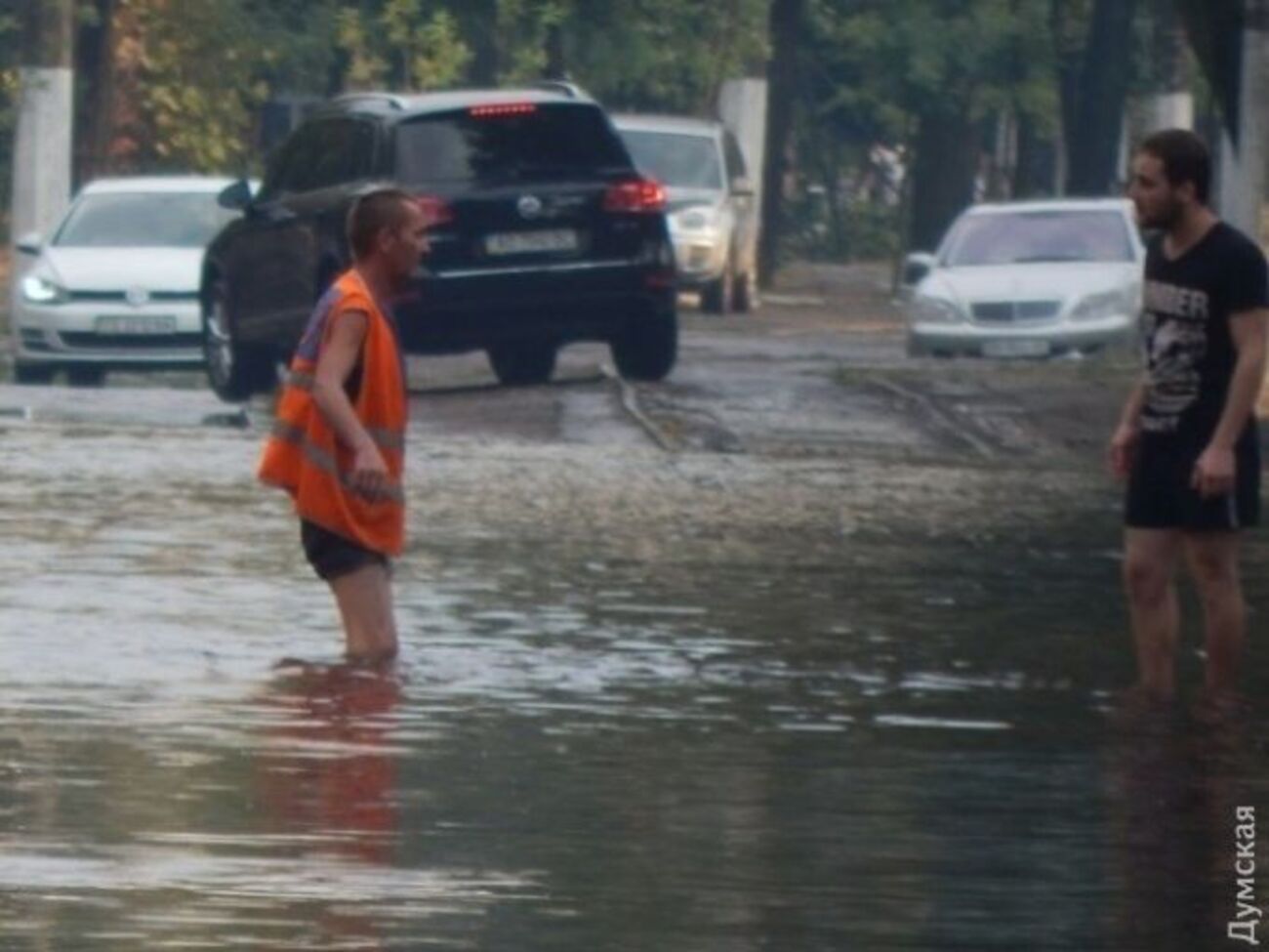 За сутки в Одессе выпала месячная норма осадков