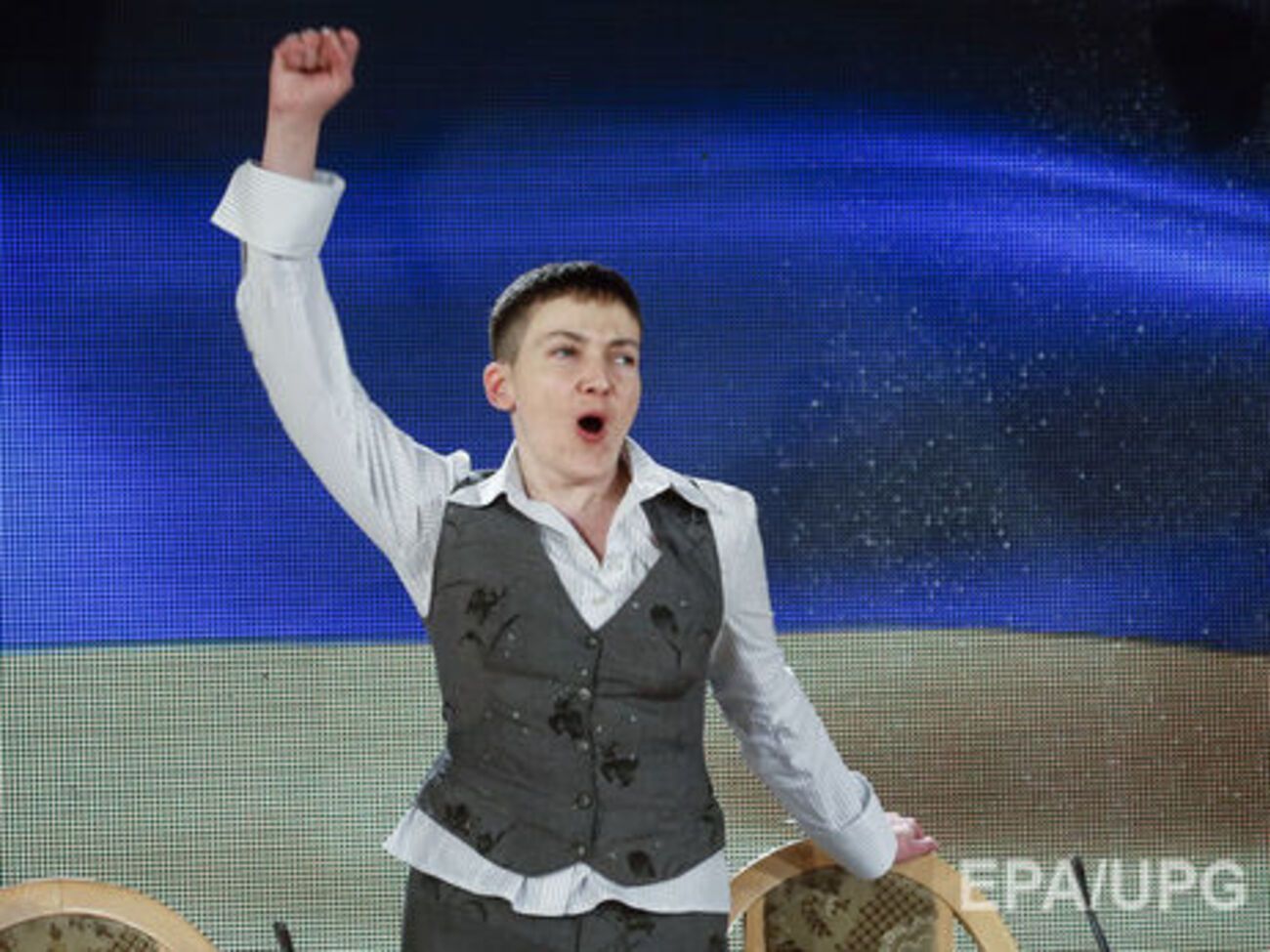 Савченко пообещала ночевать под АП