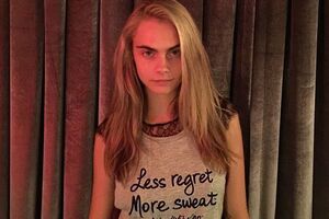 Делевинь позировала для американского Elle