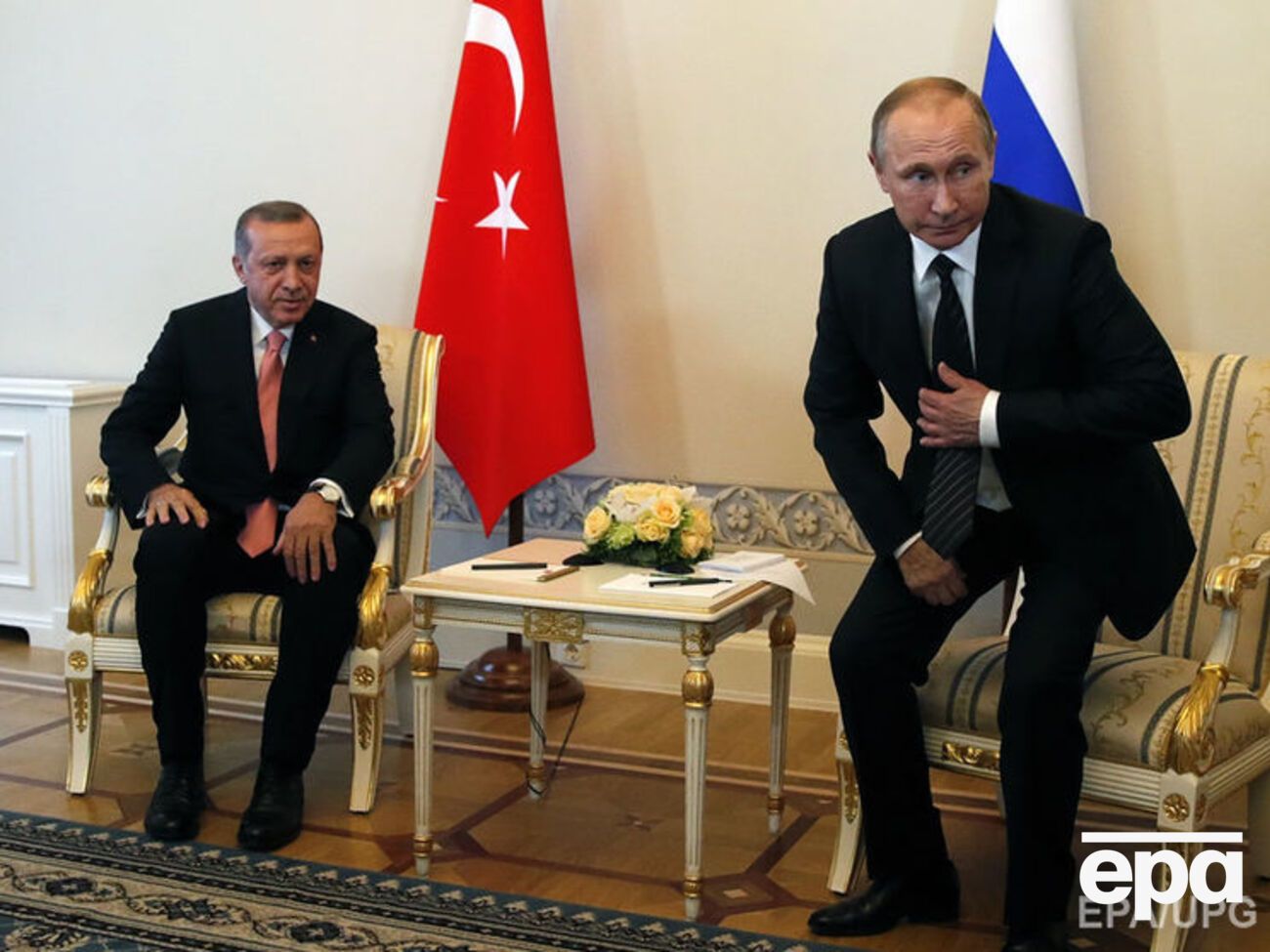 Путин &ndash;&nbsp;Эрдогану:&nbsp;Добро пожаловать