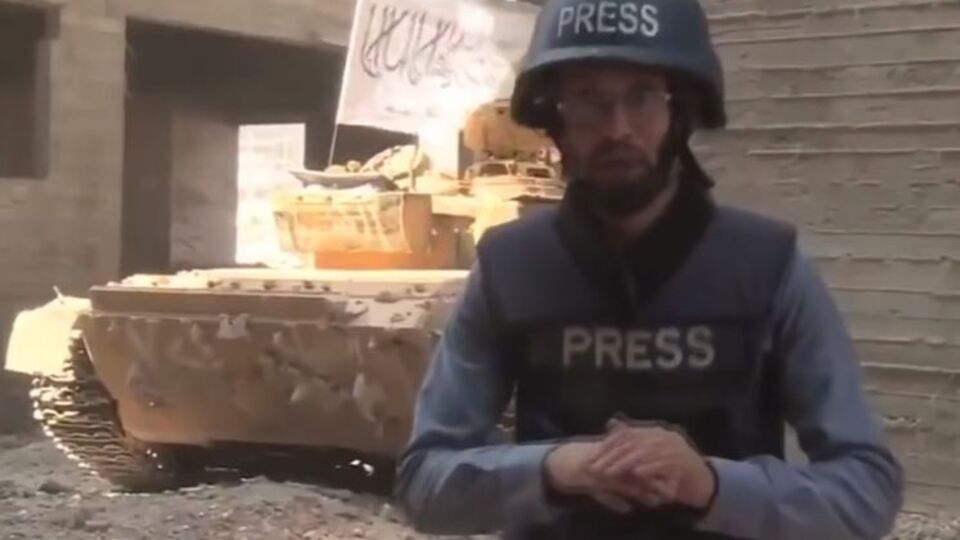 Репортер телеканала Al Jazeera Милад Фадель