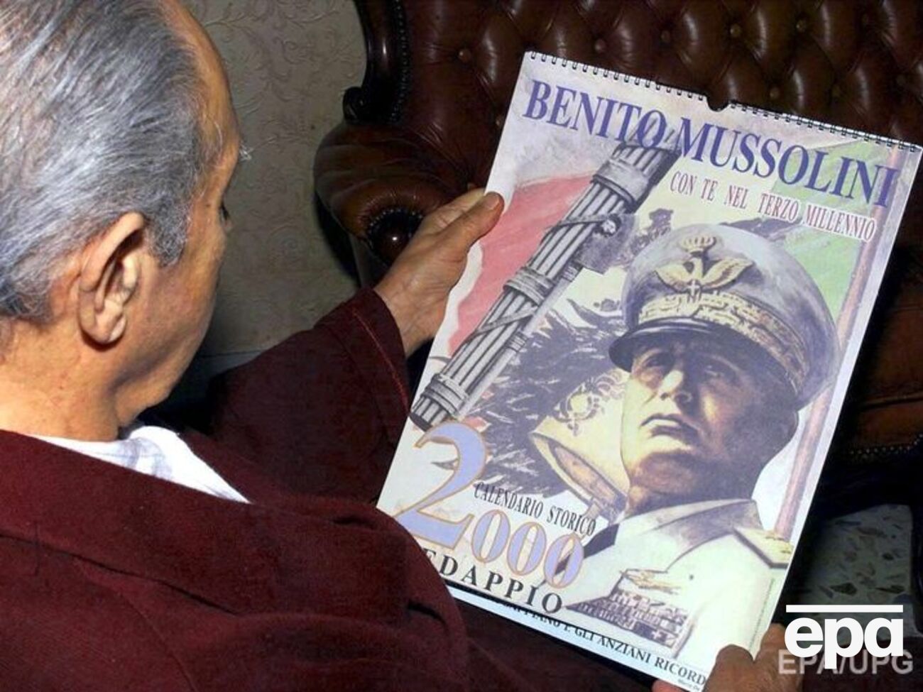 В послании говорится о становлении Муссолини