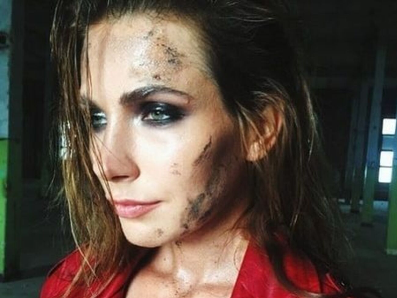 Паперная приняла участие в фотосессии в стиле рок