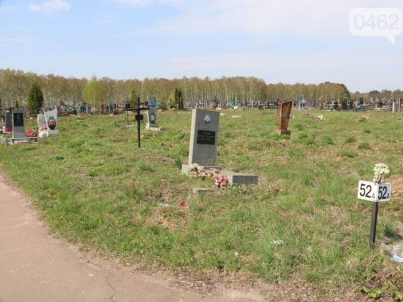 Ребенка нашли на сельском кладбище