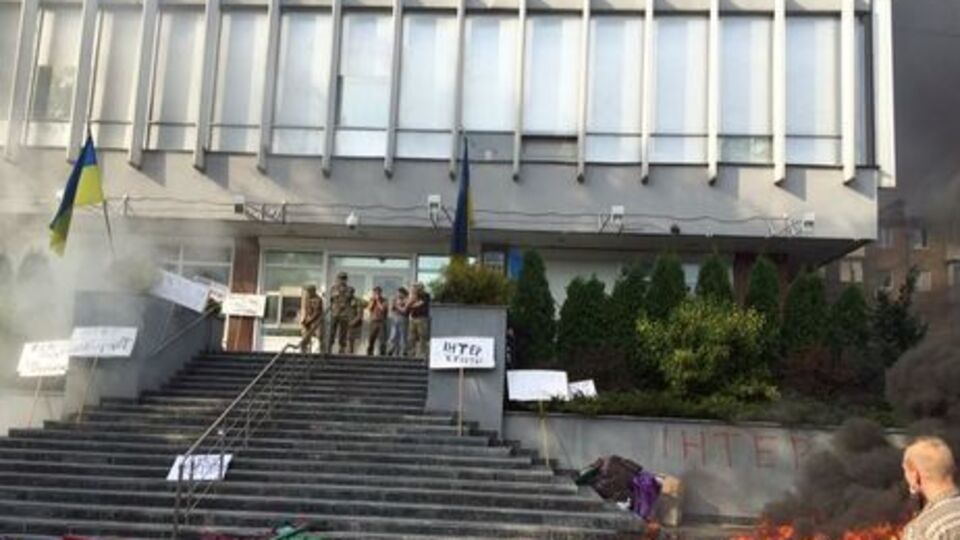 Вечером 4 сентября на телеканале "Интер" начался пожар