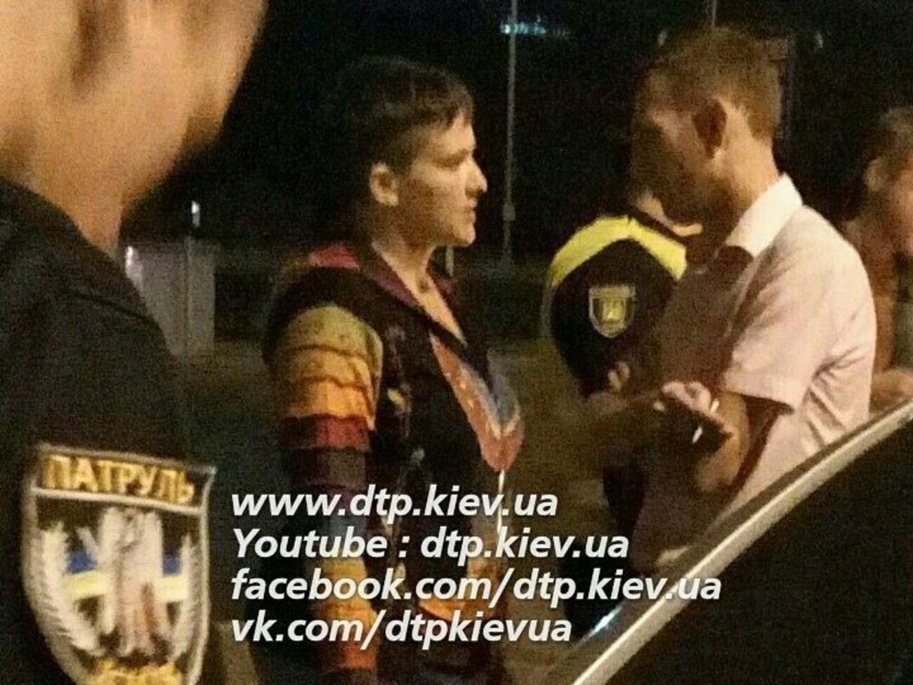 Савченко попала в ДТП