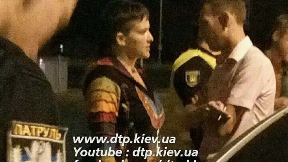 Савченко попала в ДТП