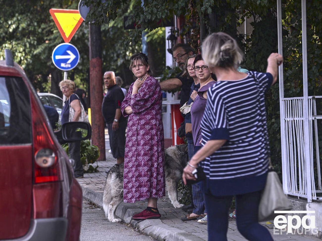 Жители Скопье в панике покинули дома