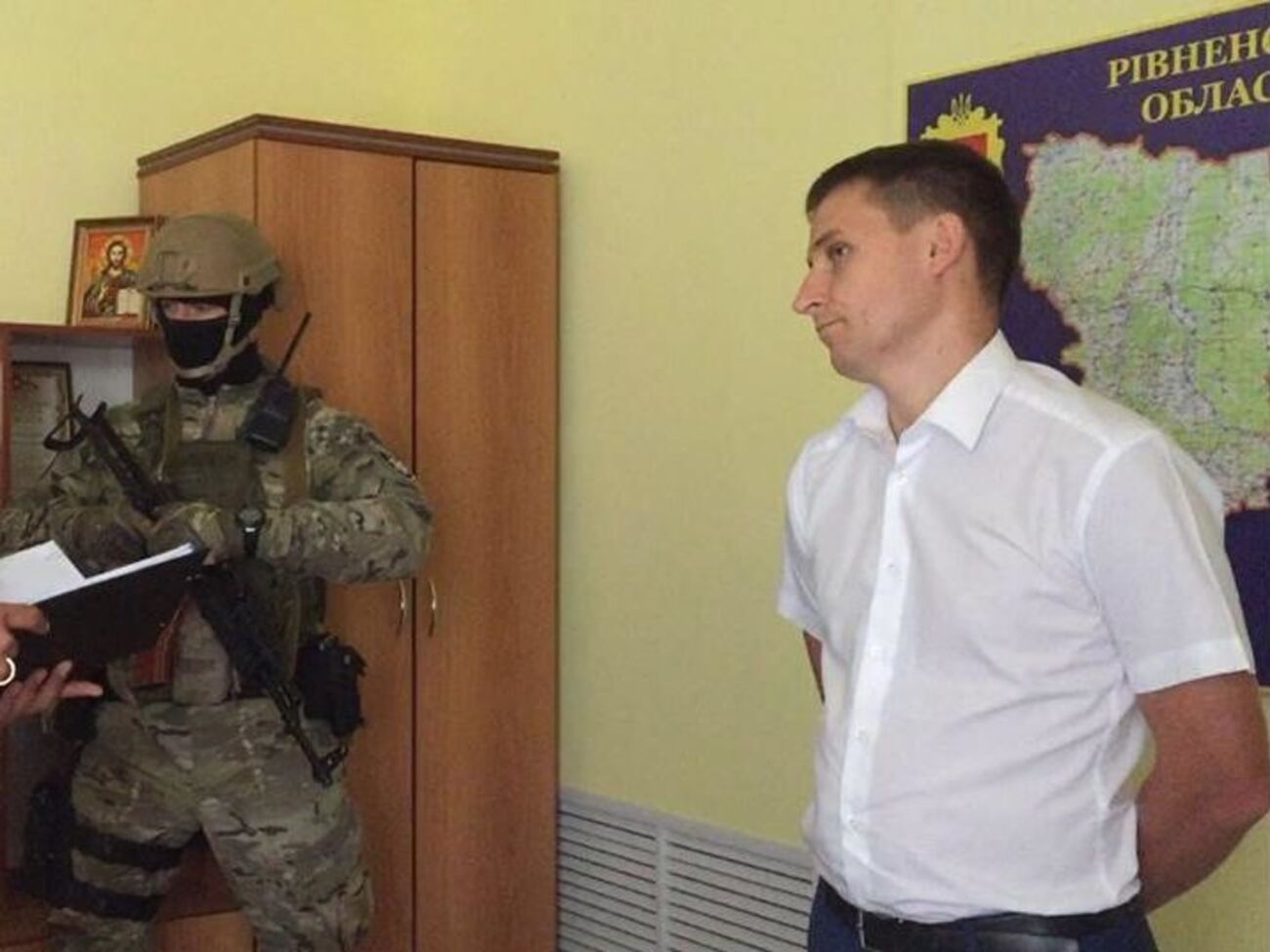 Момент задержания