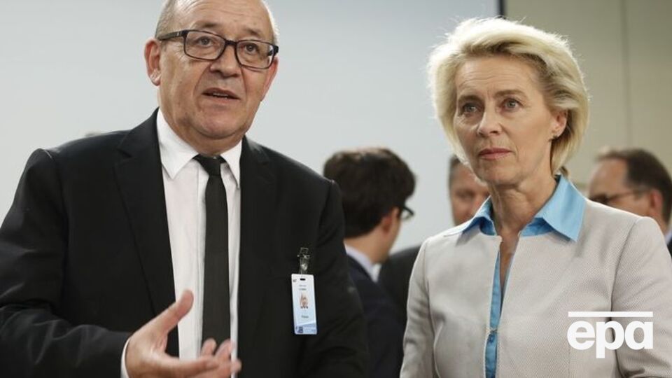 Министр обороны Франции Жан-Ив Ле Дриан и глава минобороны Германии Урсула фон дер Ляйен предложили сделать оборонную систему ЕС более активной