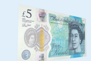 Изображение королевы – на обратной стороне пластиковой купюры