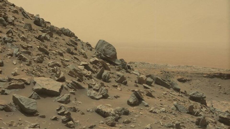 NASA обнародовало фото скал Марса