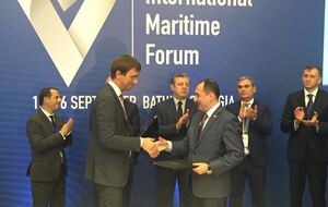 Соглашение было подписано в рамках Международного морского форума