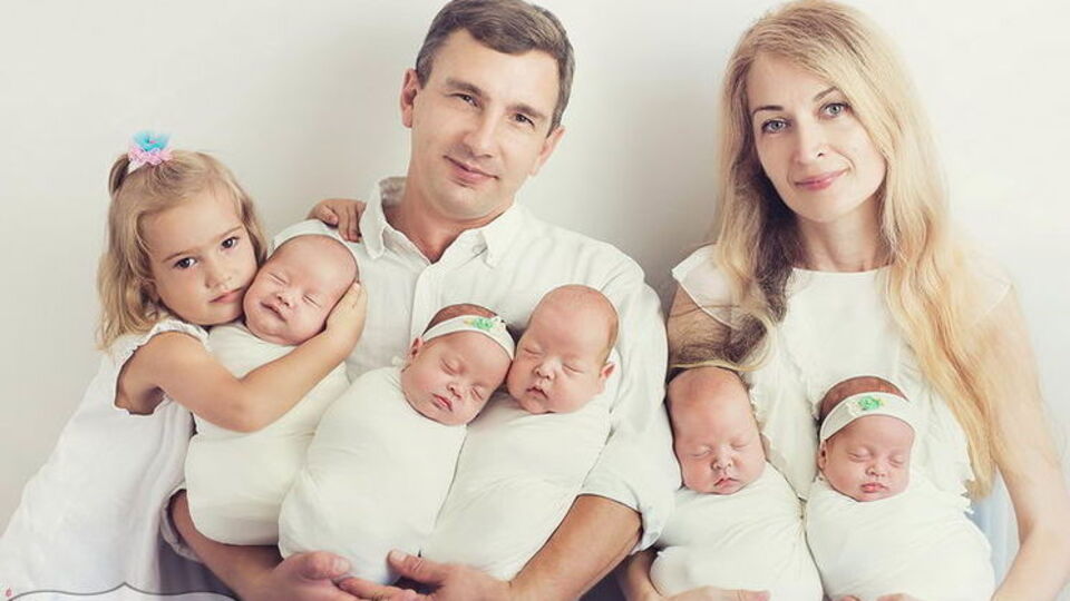 Одесситы стали родителями сразу пятерых детей