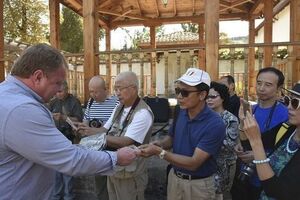 Туристическая группа посетила экскурсию по Ханскому дворцу в Бахчисарае