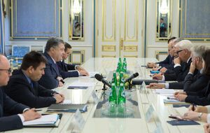 Порошенко встретился с Эро и Штайнмайером
