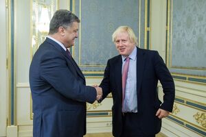 Джонсон встретился с Порошенко